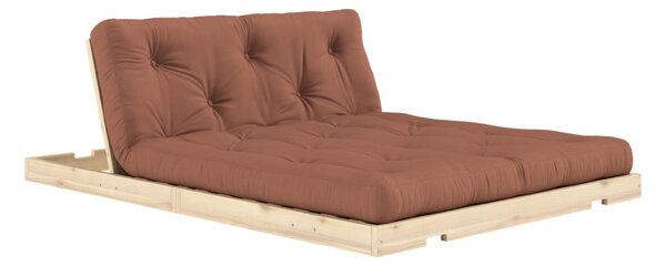 Сгъваем диван в тухлен цвят/теракотен 145 cm Flip – Karup Design