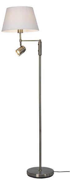 Cottex A2552A - Подова лампа LIBRA 1xE27/60W/230V + GU10/40W