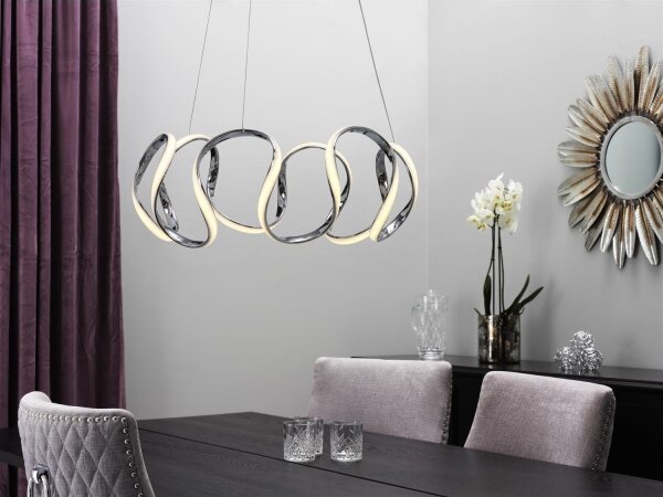 Cottex T5555LK - LED полилей на кабел WAVE LED/40W/230V