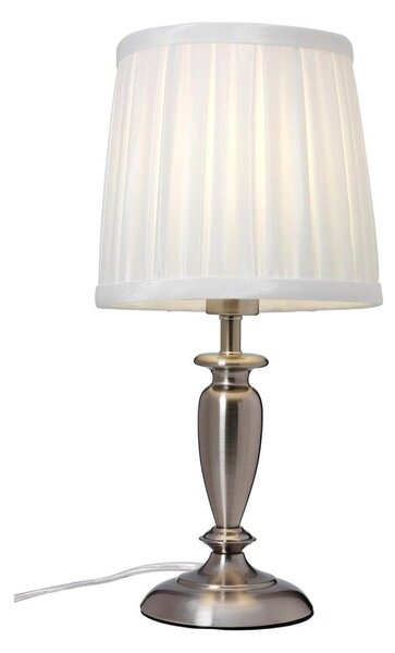 Cottex B1099BK - Настолна лампа INEB 1xE14/40W/230V сребърна