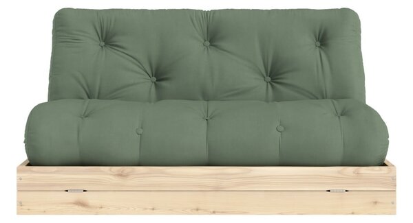 Зелен разтегателен диван 145 cm Flip – Karup Design