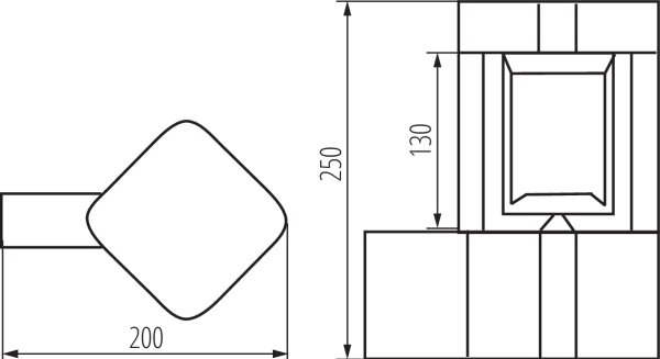 Kanlux 36552 - Външно стеннo осветително тяло PEVO 1xGX53/11W/230V IP44 антрацит