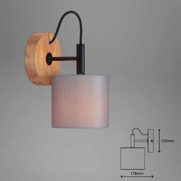 Briloner 2075-014 - Стенно осветително тяло 1xE14/25W/230V