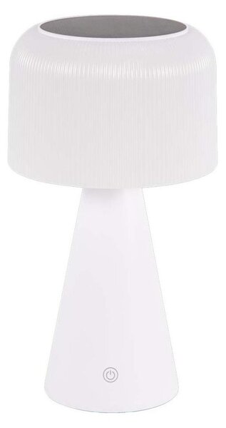 LED Димируем соларен настолна лампа LIMA LED/3,7V 1800 mAh 3000/4000/5000K IP44 бял