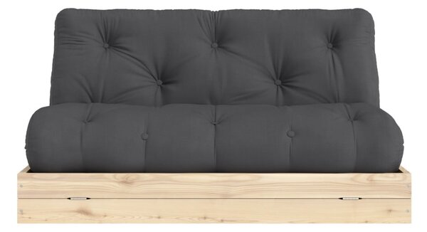 Тъмносив разтегателен диван 145 cm Flip – Karup Design
