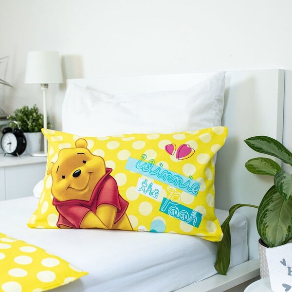 Жълто памучно детско спално бельо 135x100 cm WTP "Smile" – Jerry Fabrics