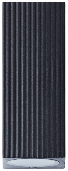 Brilliant - Екстериорен аплик JELANI 2xGU10/10W/230V IP44 черен