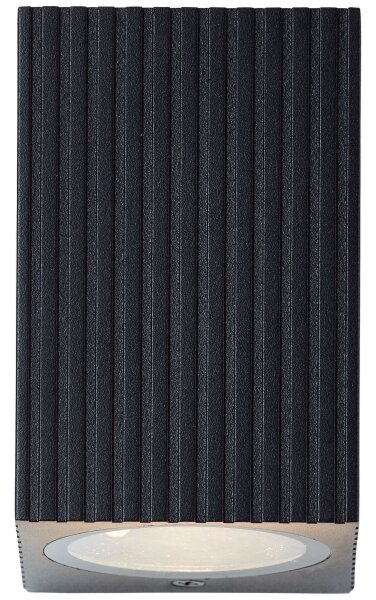Brilliant - Екстериорен аплик JELANI 1xGU10/10W/230V IP44 черен