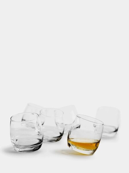 Стъклени чаши в комплект 6 бр. за уиски 200 ml Rocking Whiskey – Sagaform