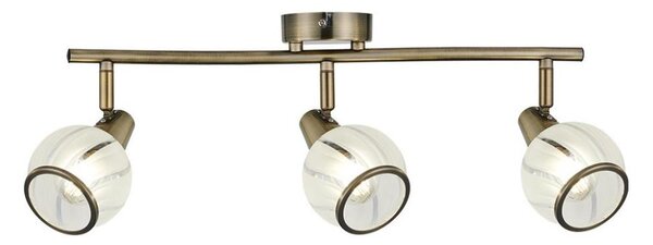 Prezent 14105 - Спот SIENTO 3xE14/40W/230V месинг