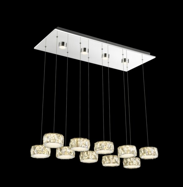 Globo 49350-92H - LED Пендел AMUR LED/92W/230V 4000K