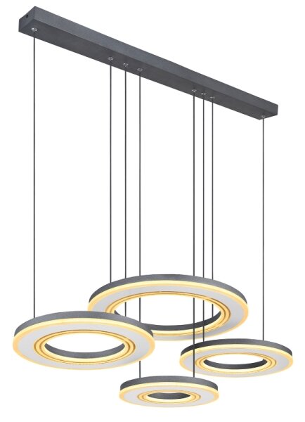 Globo 67191-80 - LED Димируем пендел BLASIUS LED/80W/230V + д.у