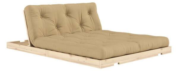 Светлокафяв разтегателен диван 145 cm Flip – Karup Design