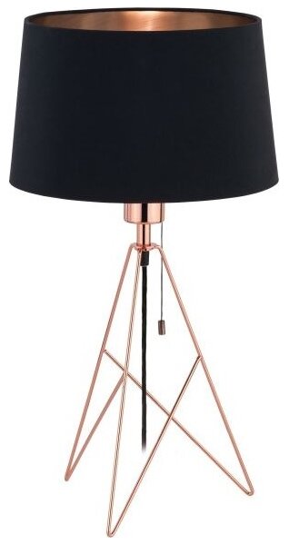 Eglo 39178 - Настолна лампа CAMPORALE 1xE27/60W/230V