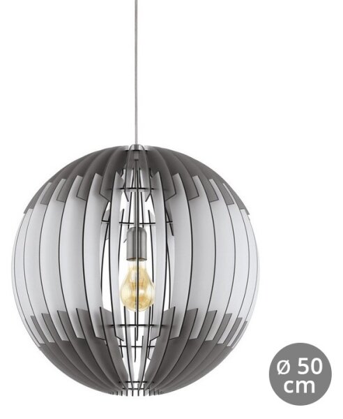 Eglo 79138 - Полилей на верижка OLMERO 1xE27/60W/230V
