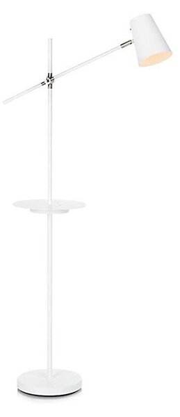 Markslöjd 107308 - Стояща лампа s USB LINEAR 1xE14/40W/230V