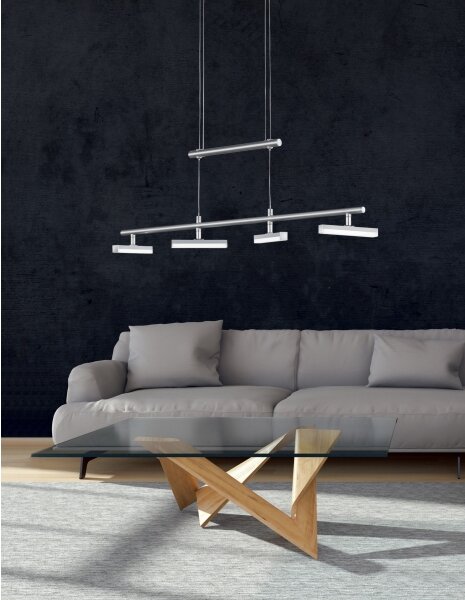 Trio - LED Димируем висящ полилей OPIUM 4xLED/4W/230V