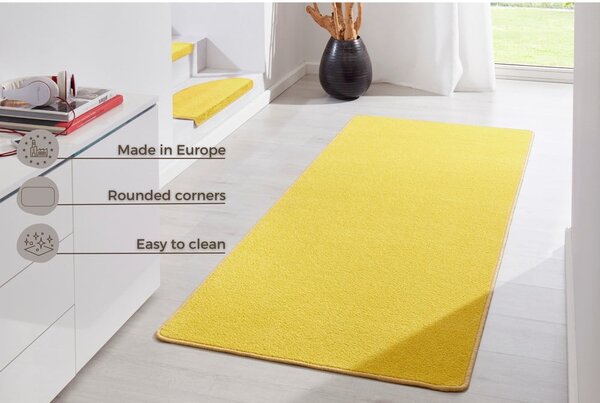 Жълт килим , 80 x 200 cm Fancy - Hanse Home