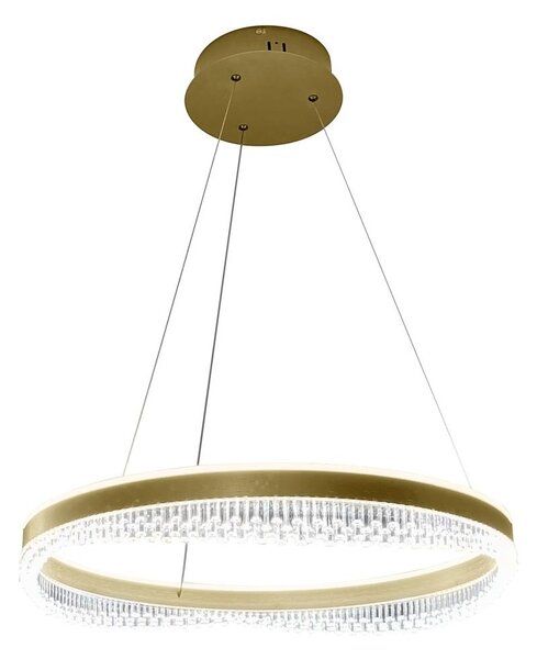 LED Пендел PRECIOSA LED/52W/230V Ø 60 см златист