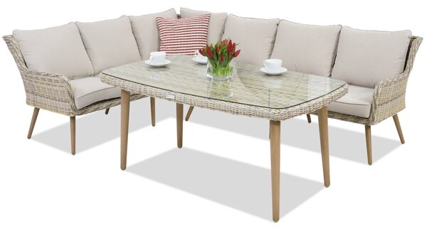 Градински мебели Bilbao Comida 5 Garden Point sand