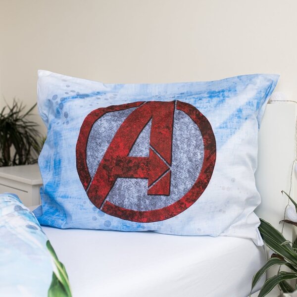 Детско памучно спално бельо Heroes, 140 x 200 cm Avengers - Jerry Fabrics