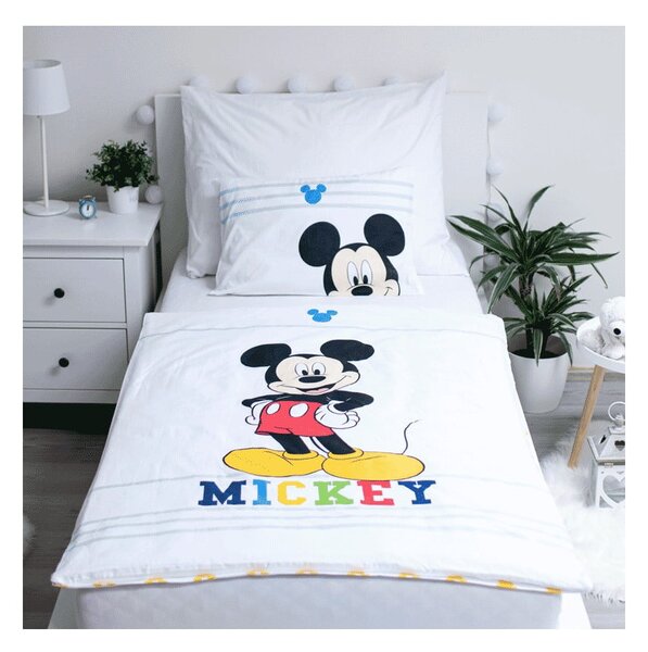 Памучно спално бельо за детско легло 100x135 cm Mickey - Jerry Fabrics