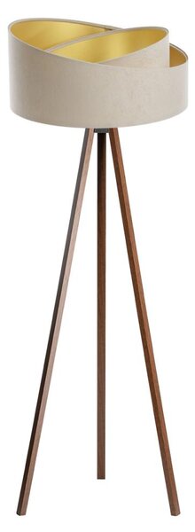 Подова лампа GALAXY 1xE27/60W/230V бежово/венге