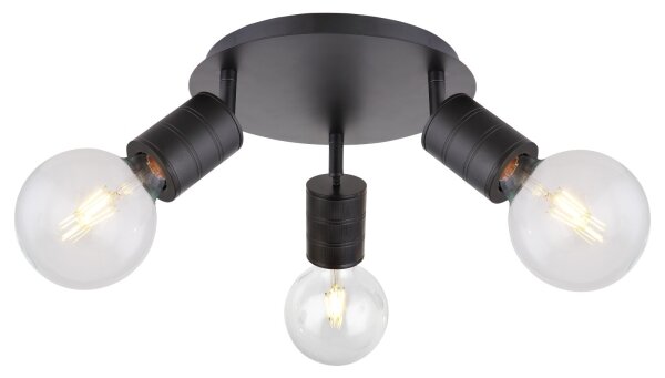 Globo 54030-3 - Прожектор, луна HERMINE 3xE27/60W/230V
