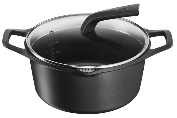 Тава за Фурна Tefal E2494644 Черен Закален алуминиум Кръгъл Ø 24 cm