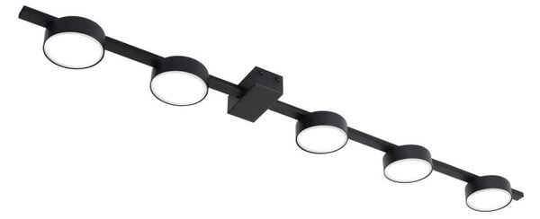 LED Плафониера JOY 5xGX53/6W/230V черен