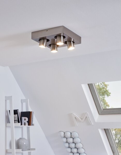 Eglo 96608 - LED Таванна Точково осветително тяло ROBLEDO 1 4xGU10/5W/230V