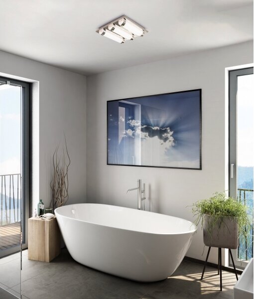 Eglo 97056 - LED За баня Лампа за таван TOLORICO 3xLED/7W/230V IP44