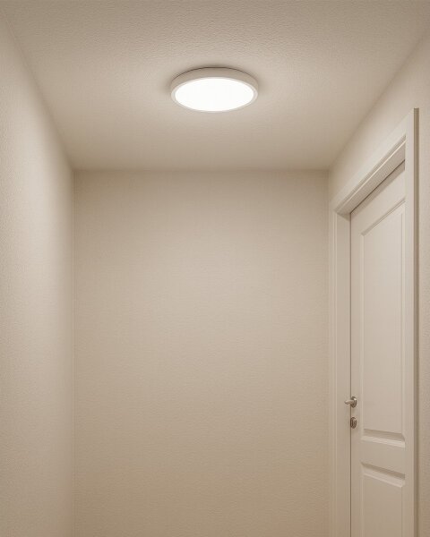 LED таванно осветително тяло LED/18W/230V 3000/4000/6500K Ø 23 см бяло
