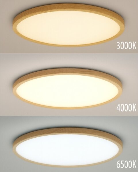LED таванно осветително тяло LED/18W/230V 3000/4000/6500K Ø 23 см бежово