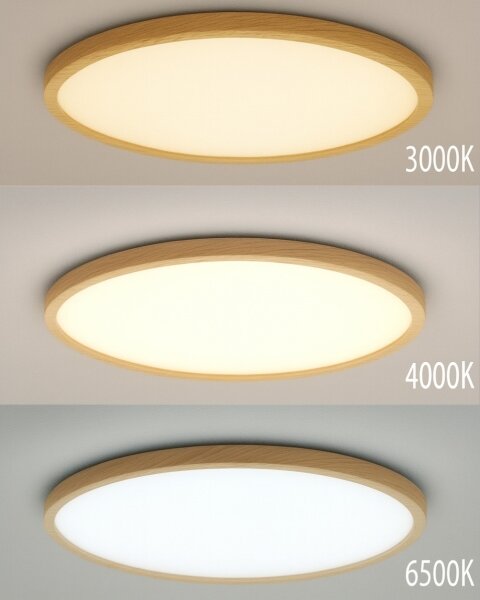 LED таванно осветително тяло LED/32W/230V 3000/4000/6500K Ø 40 см бежово