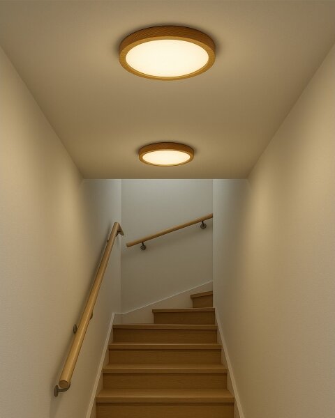 LED таванно осветително тяло LED/24W/230V 3000/4000/6500K, Ø 30 см, бежово