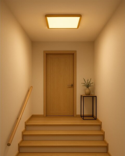 LED плафон LED/32W/230V 3000/4000/6500K 40x40 см бежов