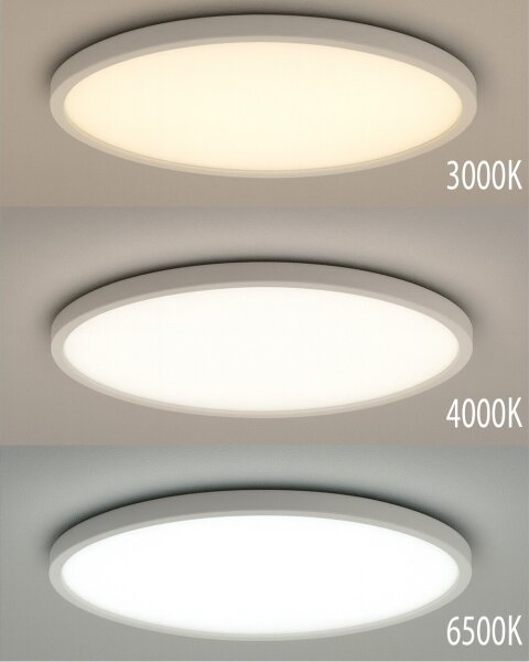 LED таванно осветително тяло LED/40W/230V 3000/4000/6500K, диаметър 50 см, бяло