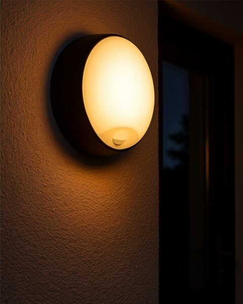 LED външно стенно осветително тяло със сензор за движение LED/15/18/20W/230V IP65