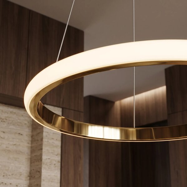 Висяща лампа LHJ001-CP 40 cm GOLD