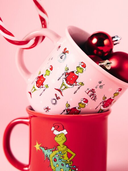 Sinsay - Керамична чаша Grinch - многоцветен