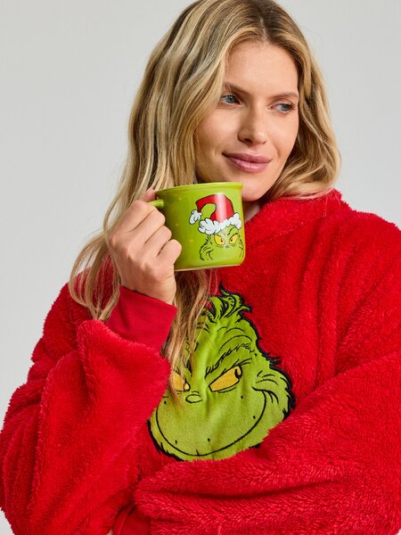 Sinsay - Керамична чаша Grinch - многоцветен