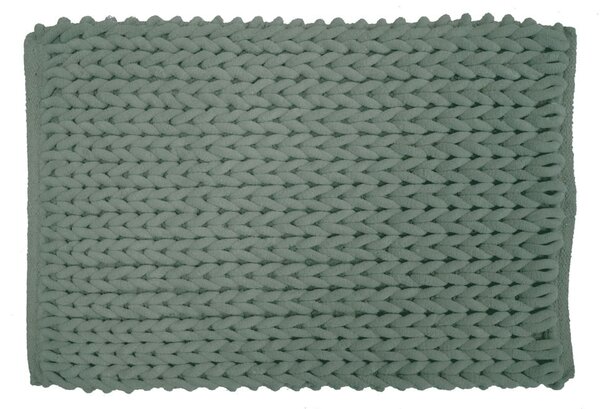 Зелен килим за баня 50x80 cm Ariel – douceur d'intérieur