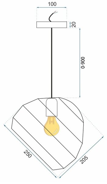 Пендел сфера APP381-1CP