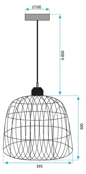Пендел NATURAL APP1352-1CP 40 cm