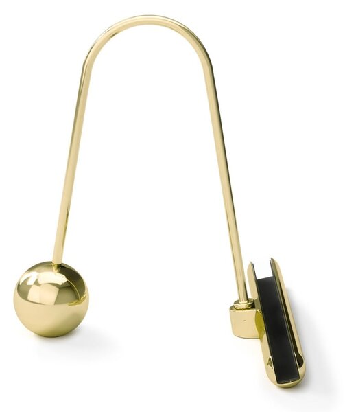 Стъклена стояща рамка в златист цвят 19x23 cm Flute – Umbra