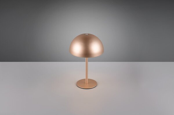 LED настолна лампа в бронзов цвят с метален абажур (височина 21 cm) Munoz – Reality