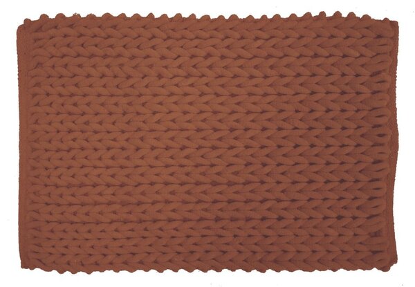 Теракотен килим за баня 50x80 cm Ariel – douceur d'intérieur
