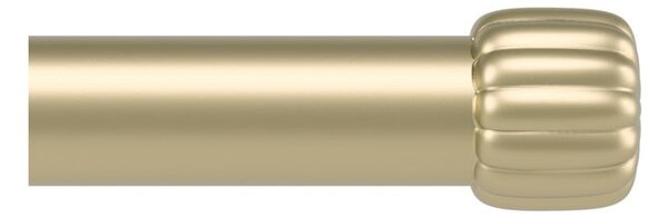 Матово златист стоманен разширяем прът за завеси 168 - 305 cm Cleo – Umbra