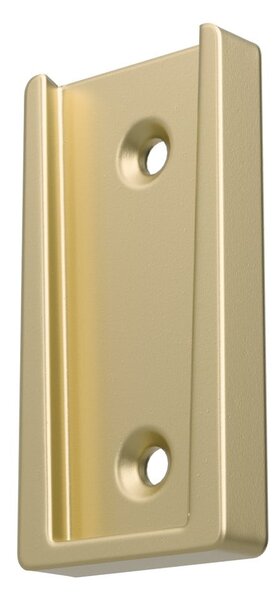 Матово златист стоманен разширяем прът за завеси 107 - 305 cm Flute – Umbra